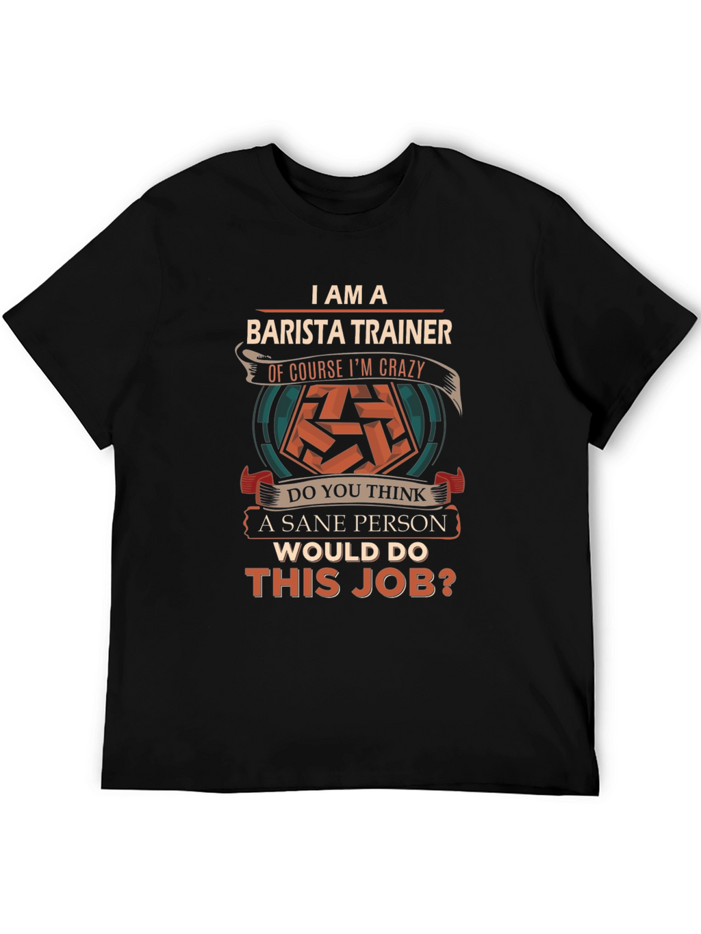 Camiseta Barista Trainer - Diseño Divertido