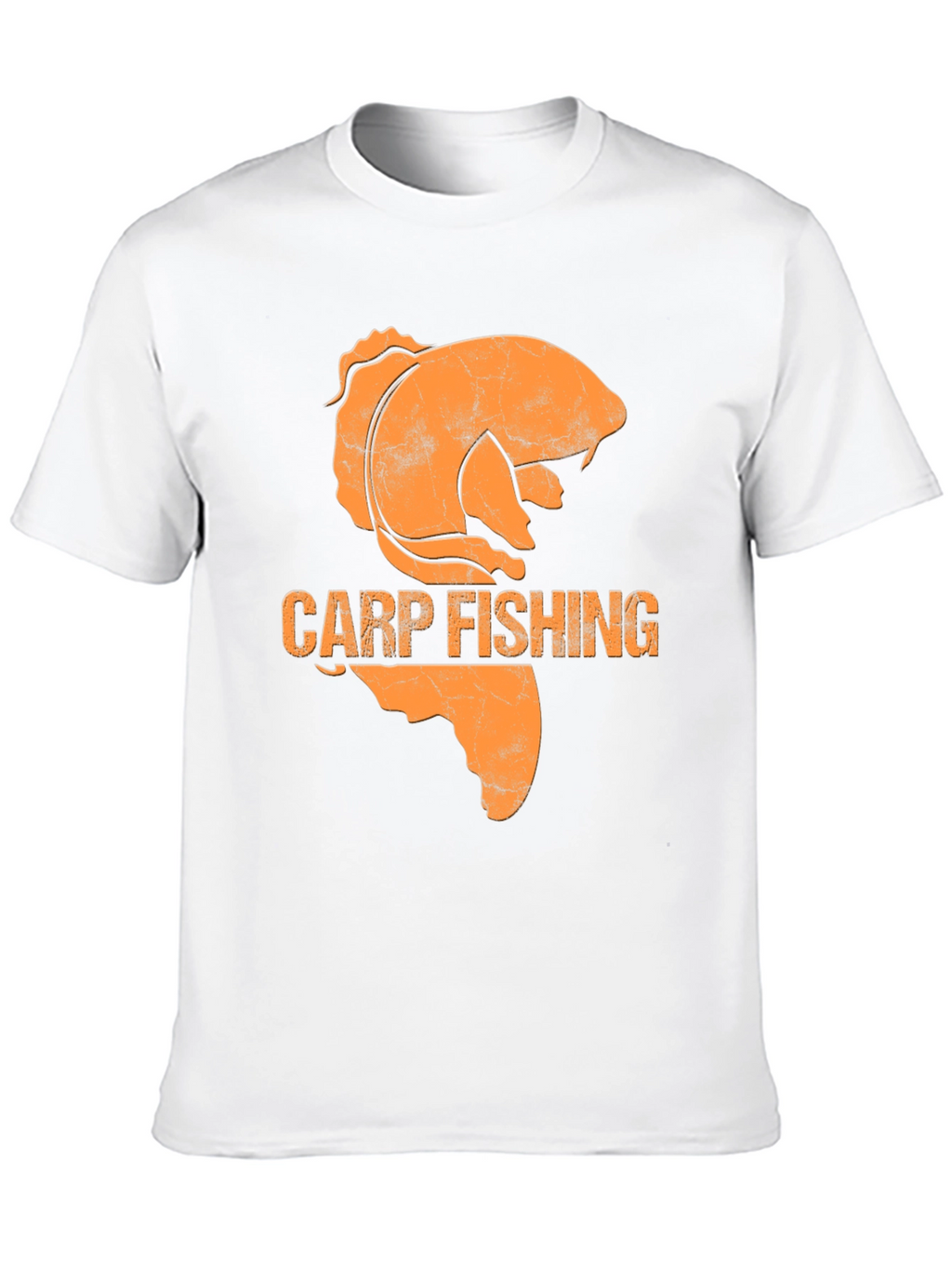 Camiseta Hombre Negra Pesca Carpa