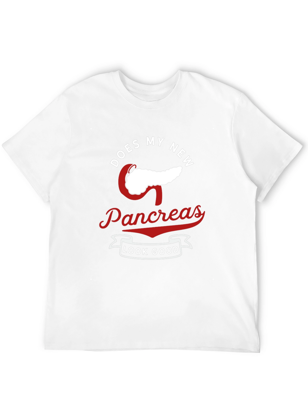 Camiseta con Diseño Humorístico Nuevo Páncreas