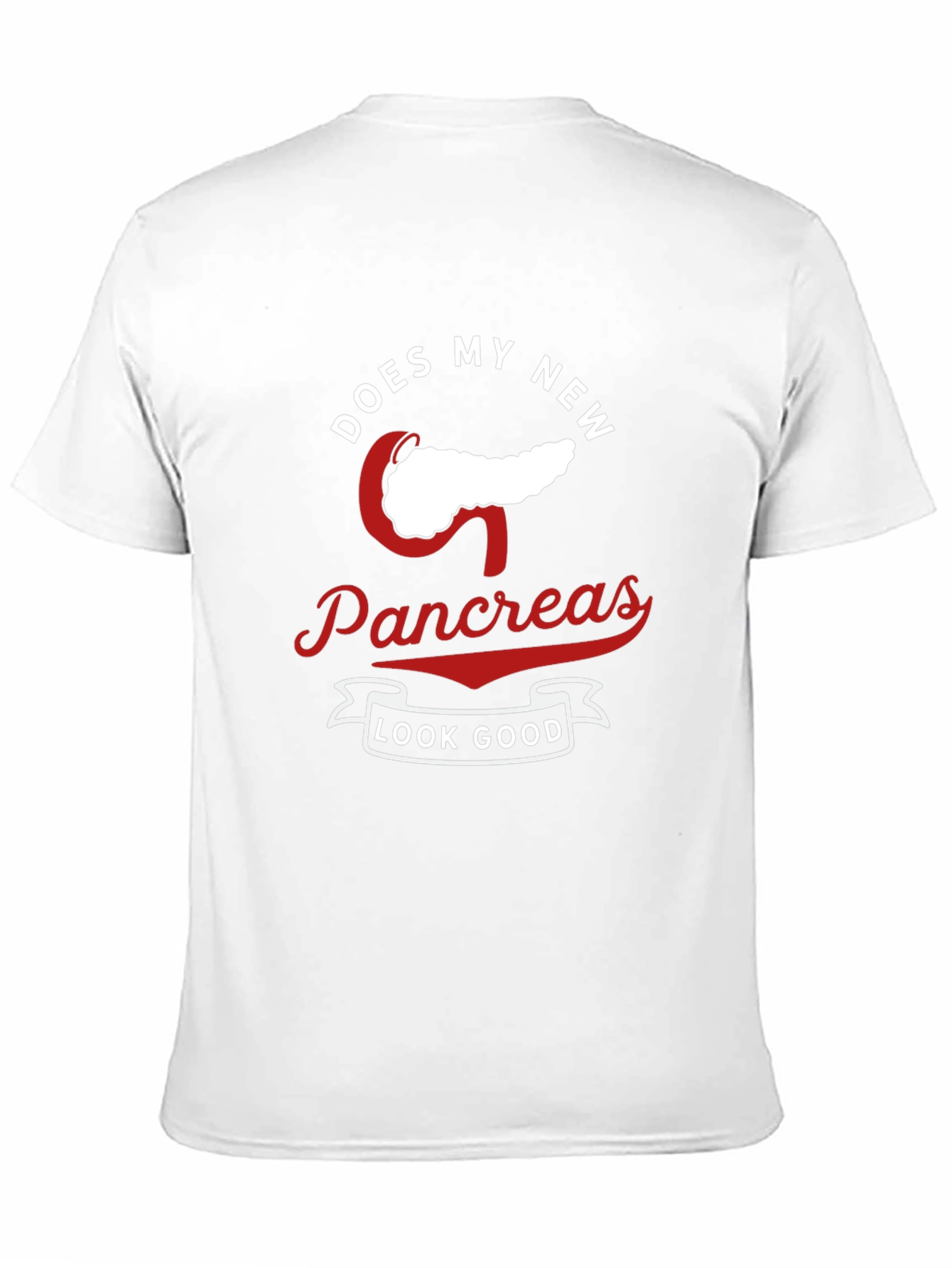 Camiseta con Diseño Humorístico Nuevo Páncreas