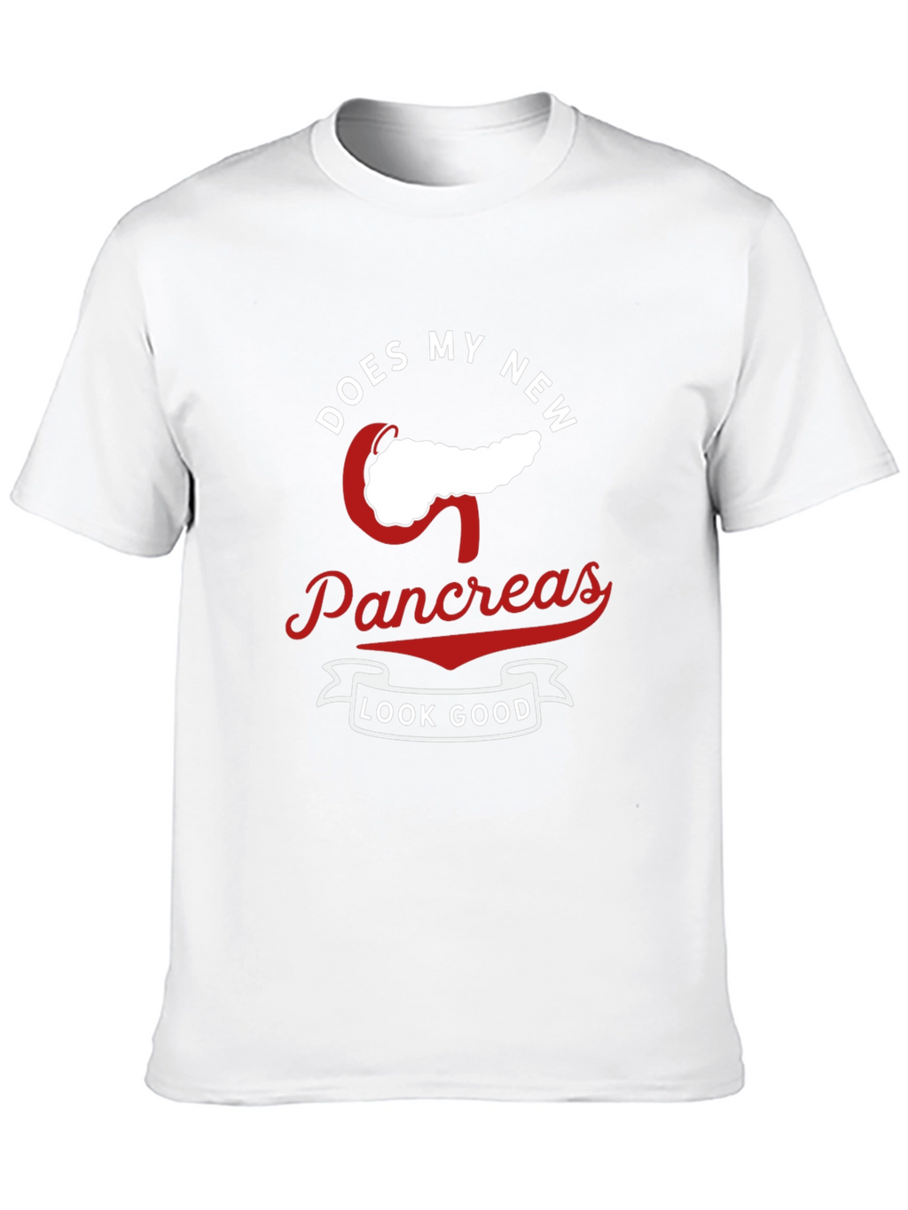Camiseta con Diseño Humorístico Nuevo Páncreas