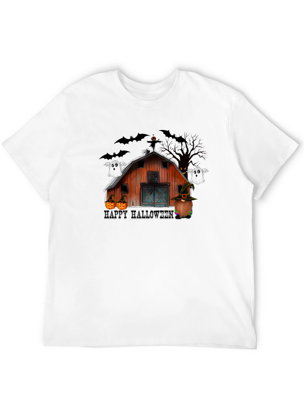 Camiseta Hombre Halloween Barn