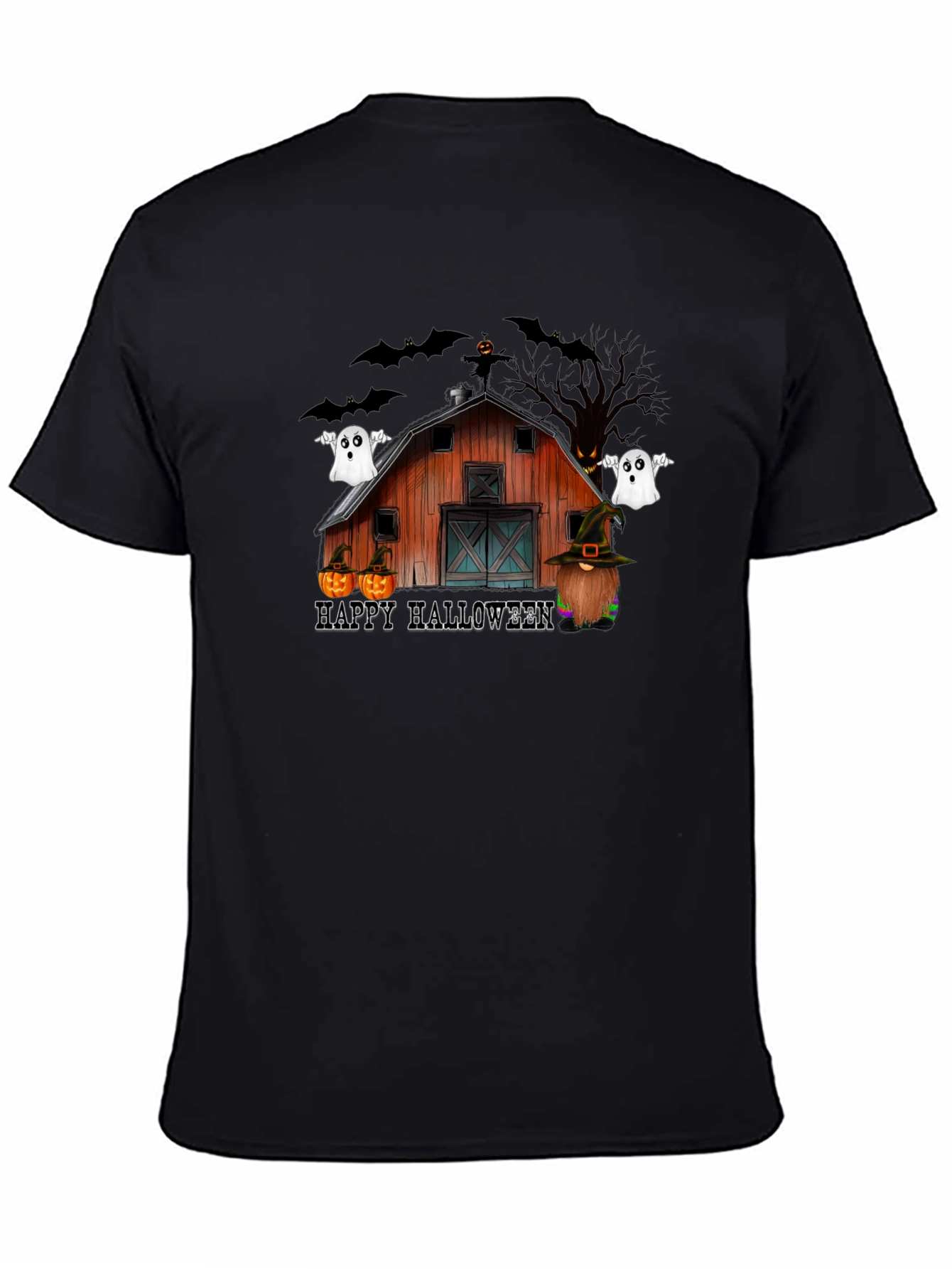 Camiseta Hombre Halloween Barn