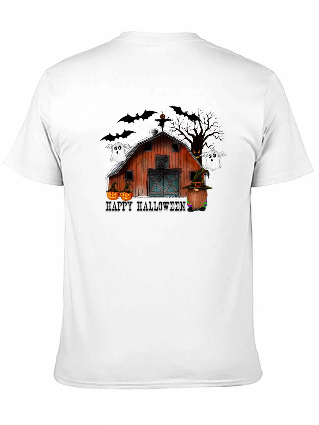 Camiseta Hombre Halloween Barn