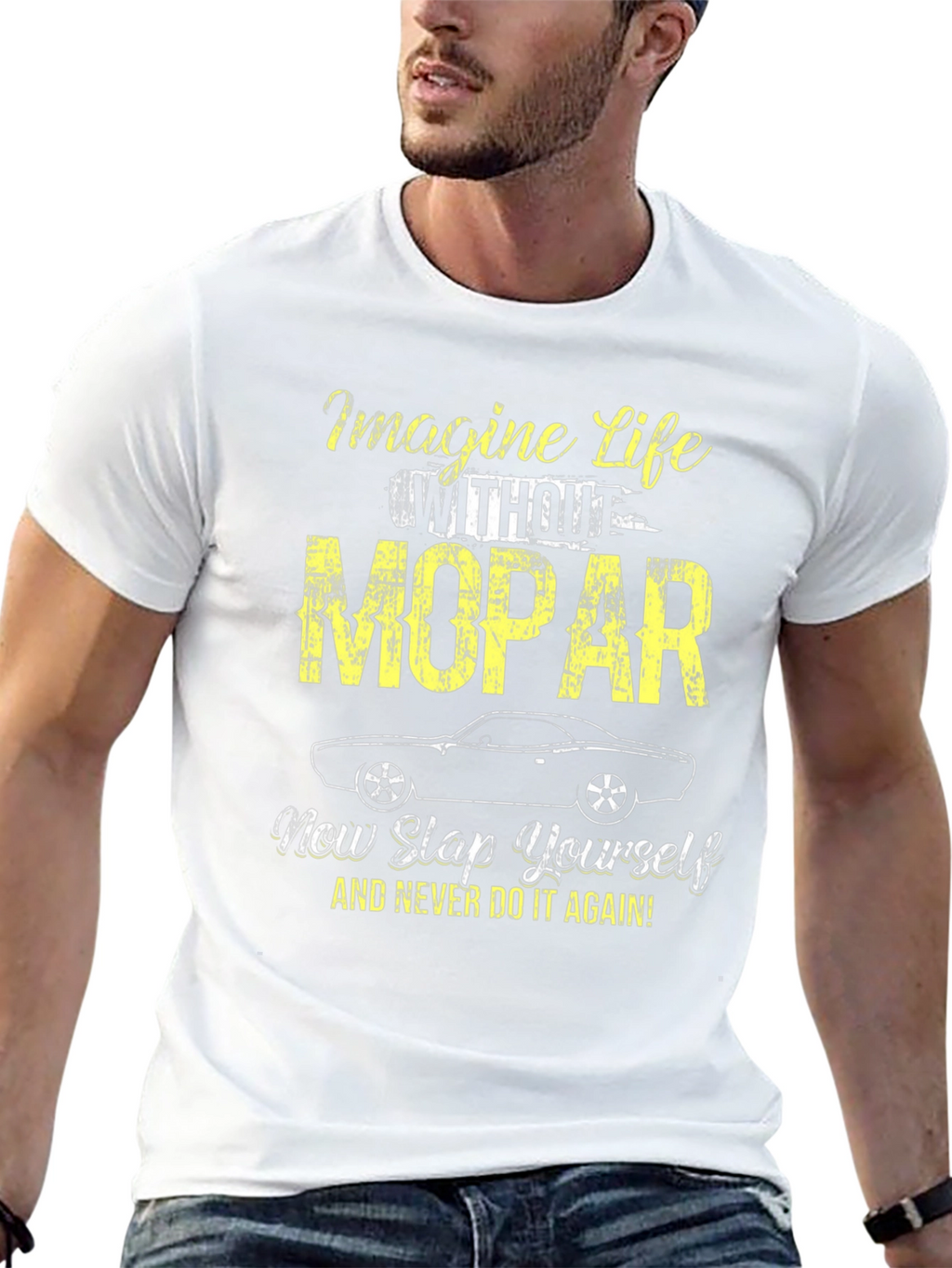 Camiseta Mopar: Imagina la Vida sin Mopar