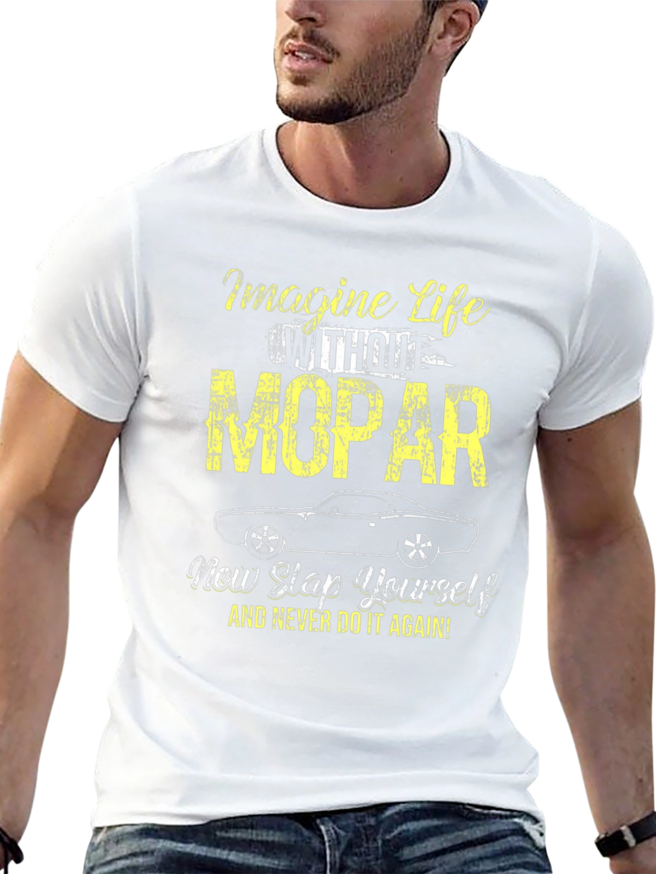 Camiseta Mopar: Imagina la Vida sin Mopar