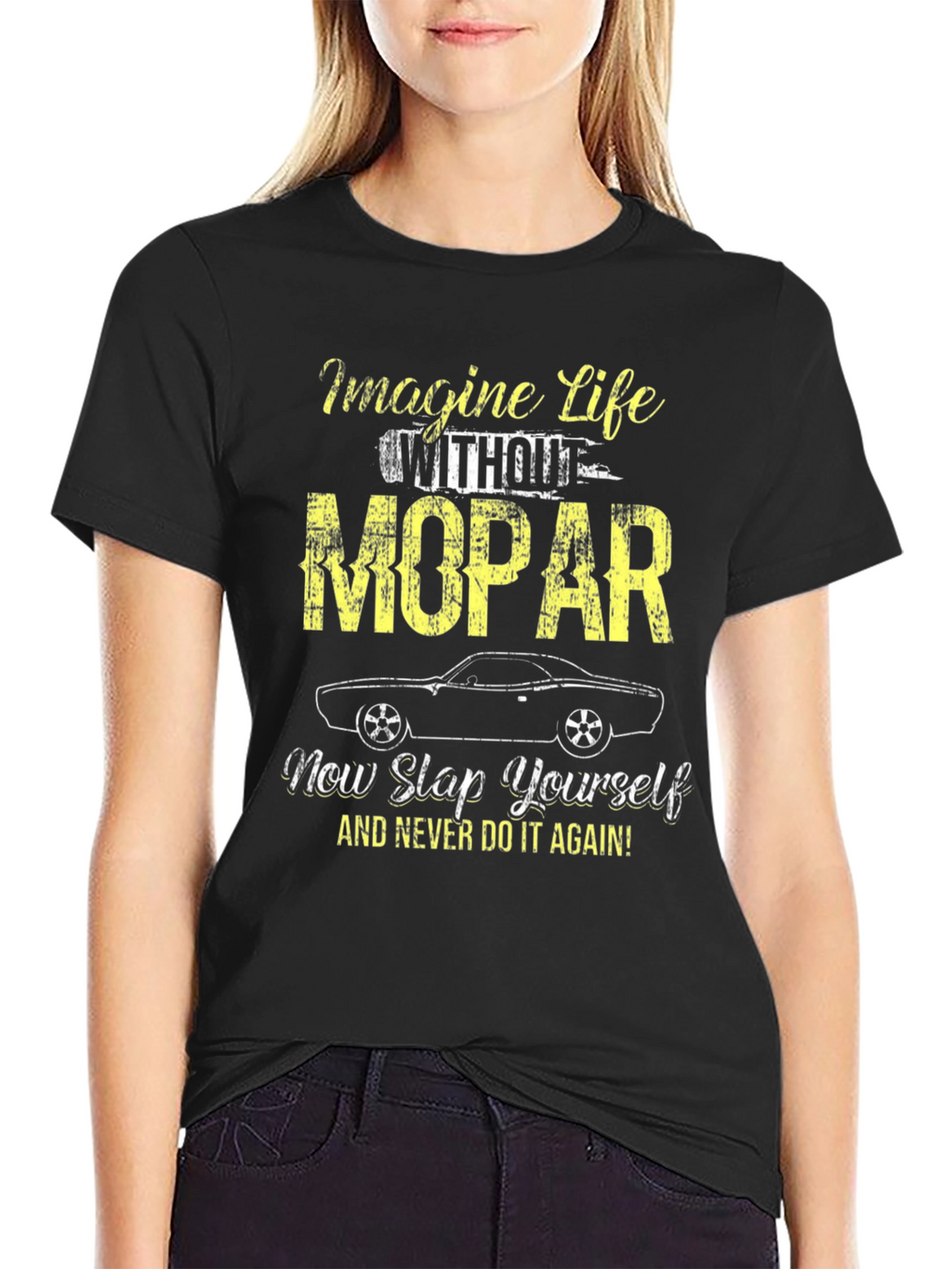 Camiseta Mopar: Imagina la Vida sin Mopar