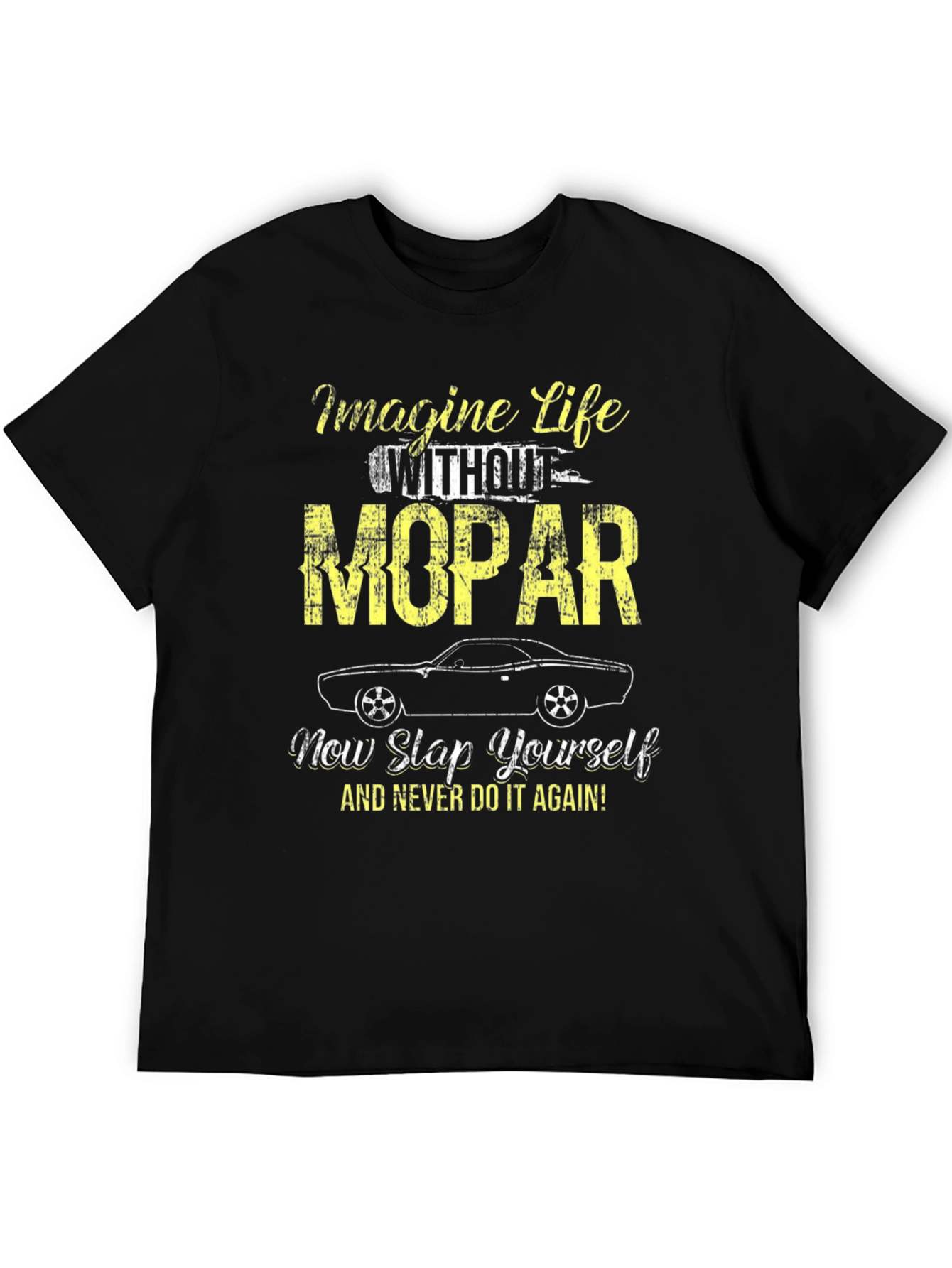 Camiseta Mopar: Imagina la Vida sin Mopar