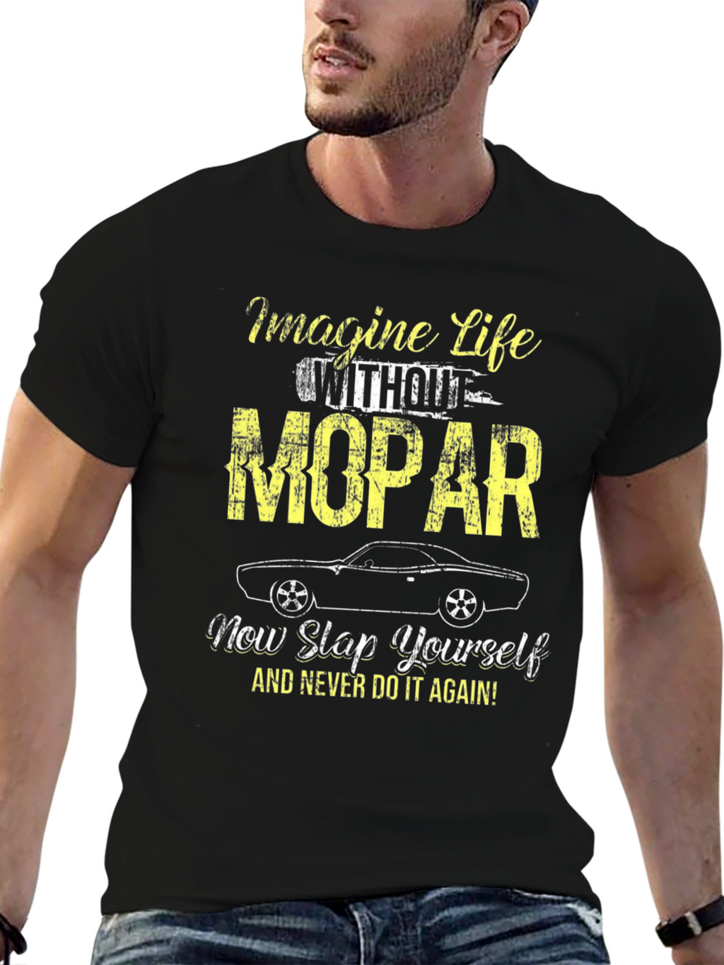 Camiseta Mopar: Imagina la Vida sin Mopar