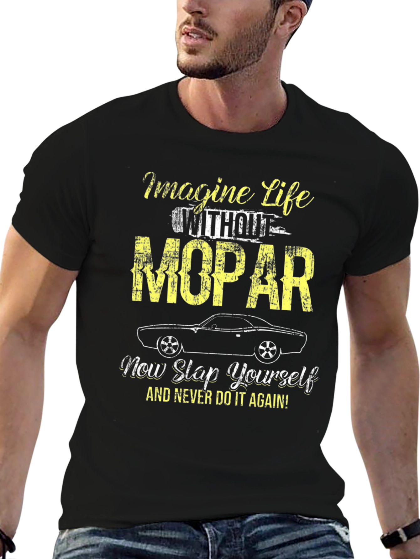 Camiseta Mopar: Imagina la Vida sin Mopar