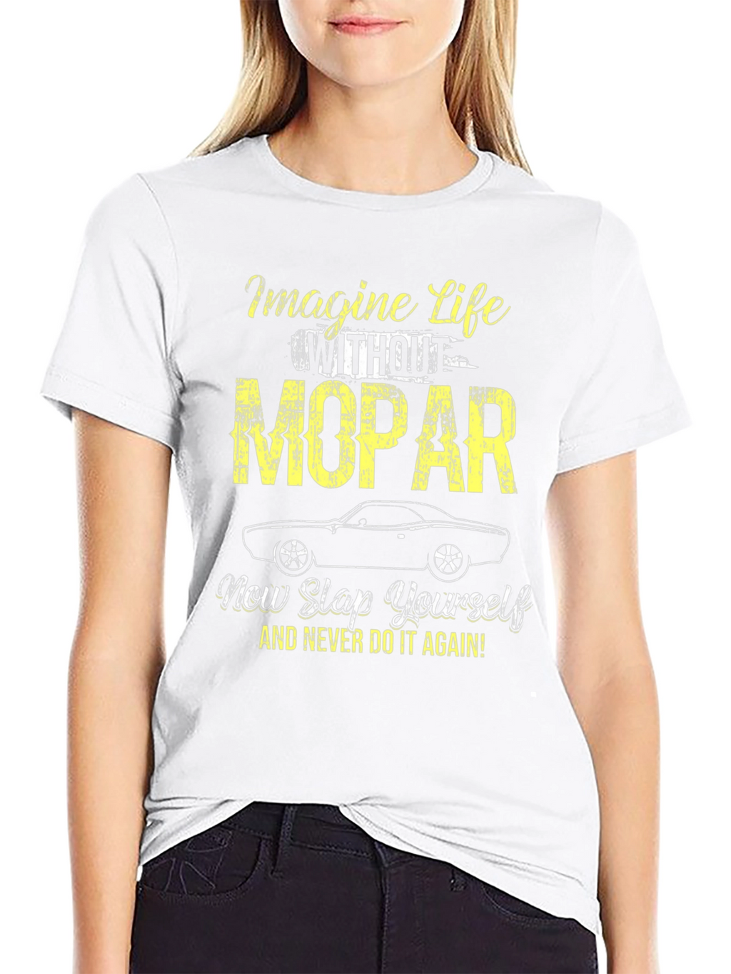 Camiseta Mopar: Imagina la Vida sin Mopar
