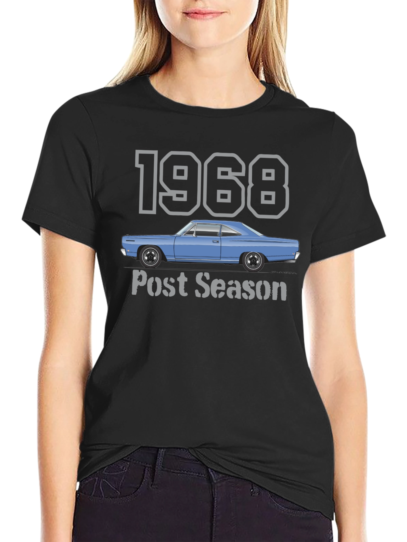 Camiseta Negra 1968 Post Season
