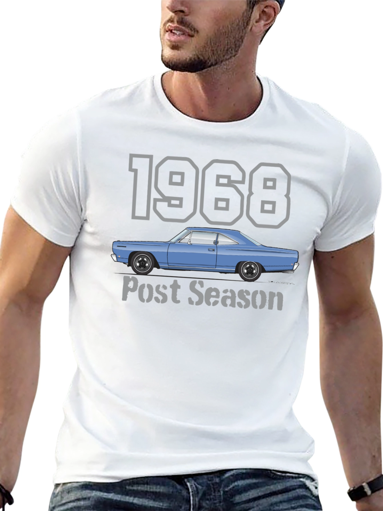 Camiseta Negra 1968 Post Season