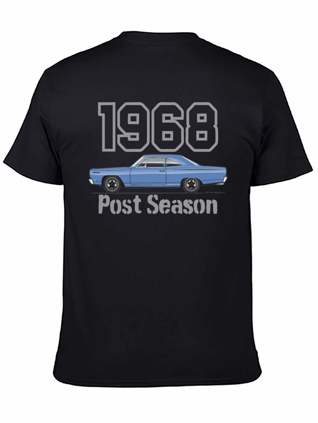 Camiseta Negra 1968 Post Season