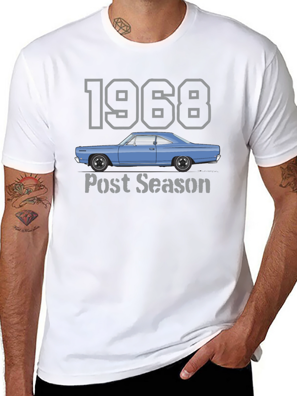 Camiseta Negra 1968 Post Season