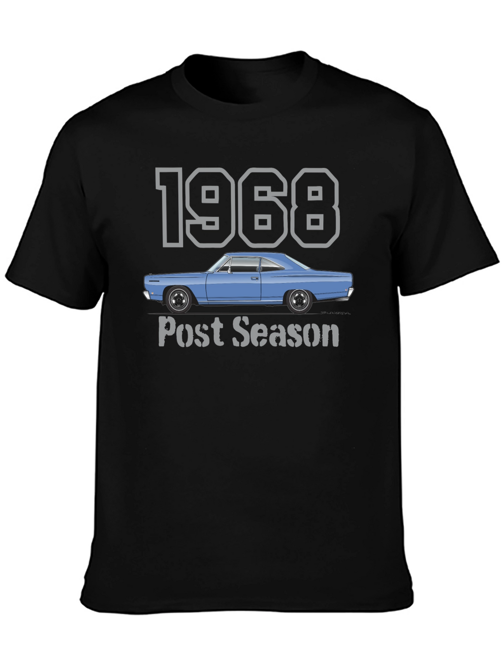 Camiseta Negra 1968 Post Season