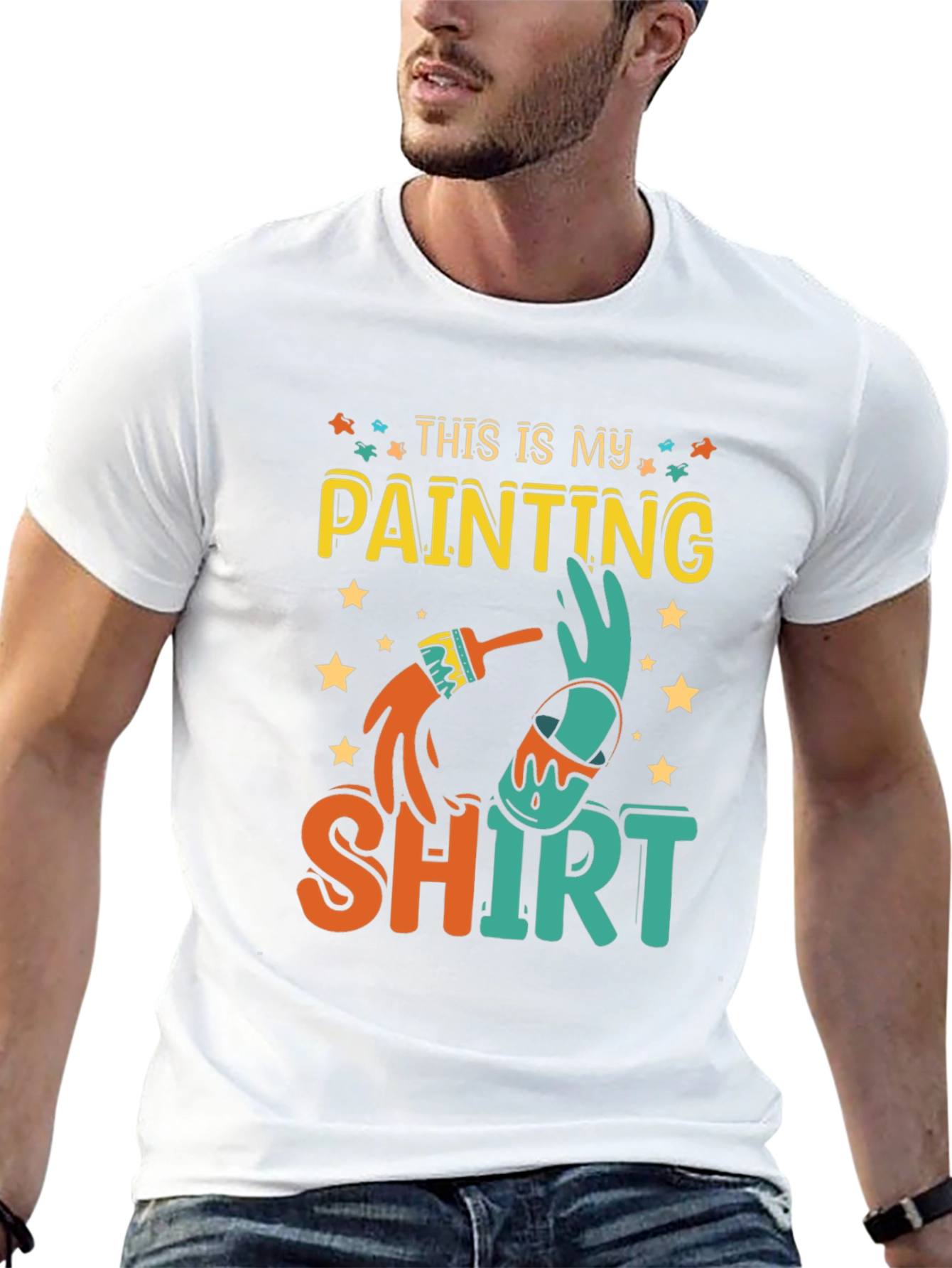 Camiseta Divertida: ¡Esta es mi Camiseta de Pintar!