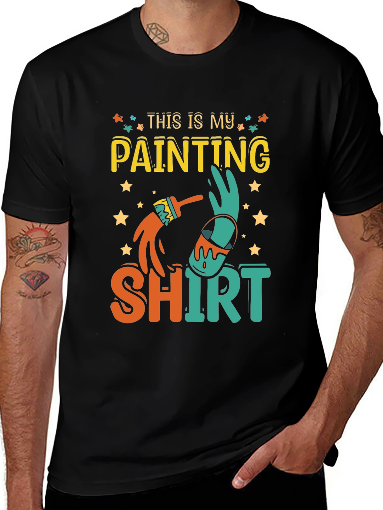 Camiseta Divertida: ¡Esta es mi Camiseta de Pintar!