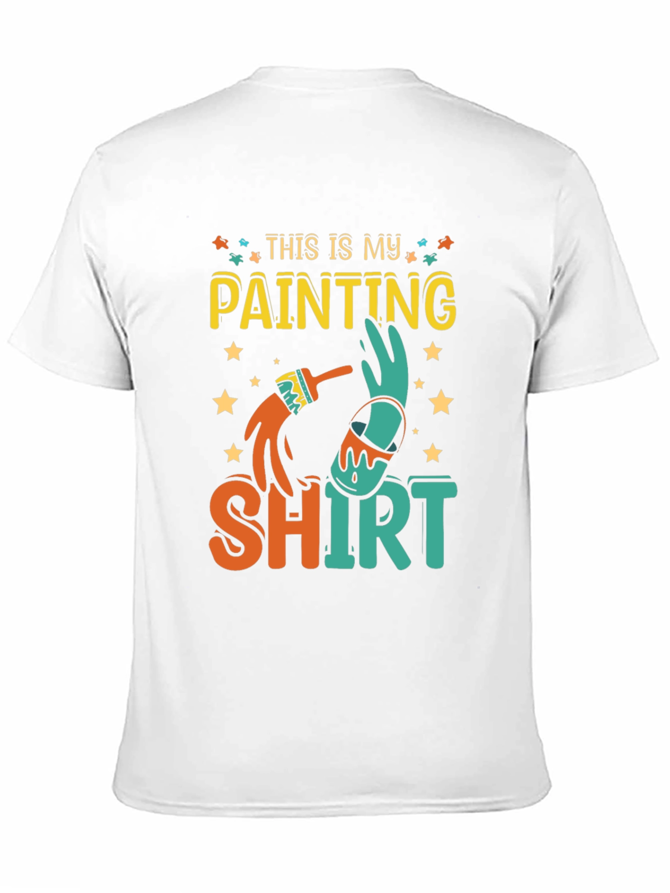 Camiseta Divertida: ¡Esta es mi Camiseta de Pintar!