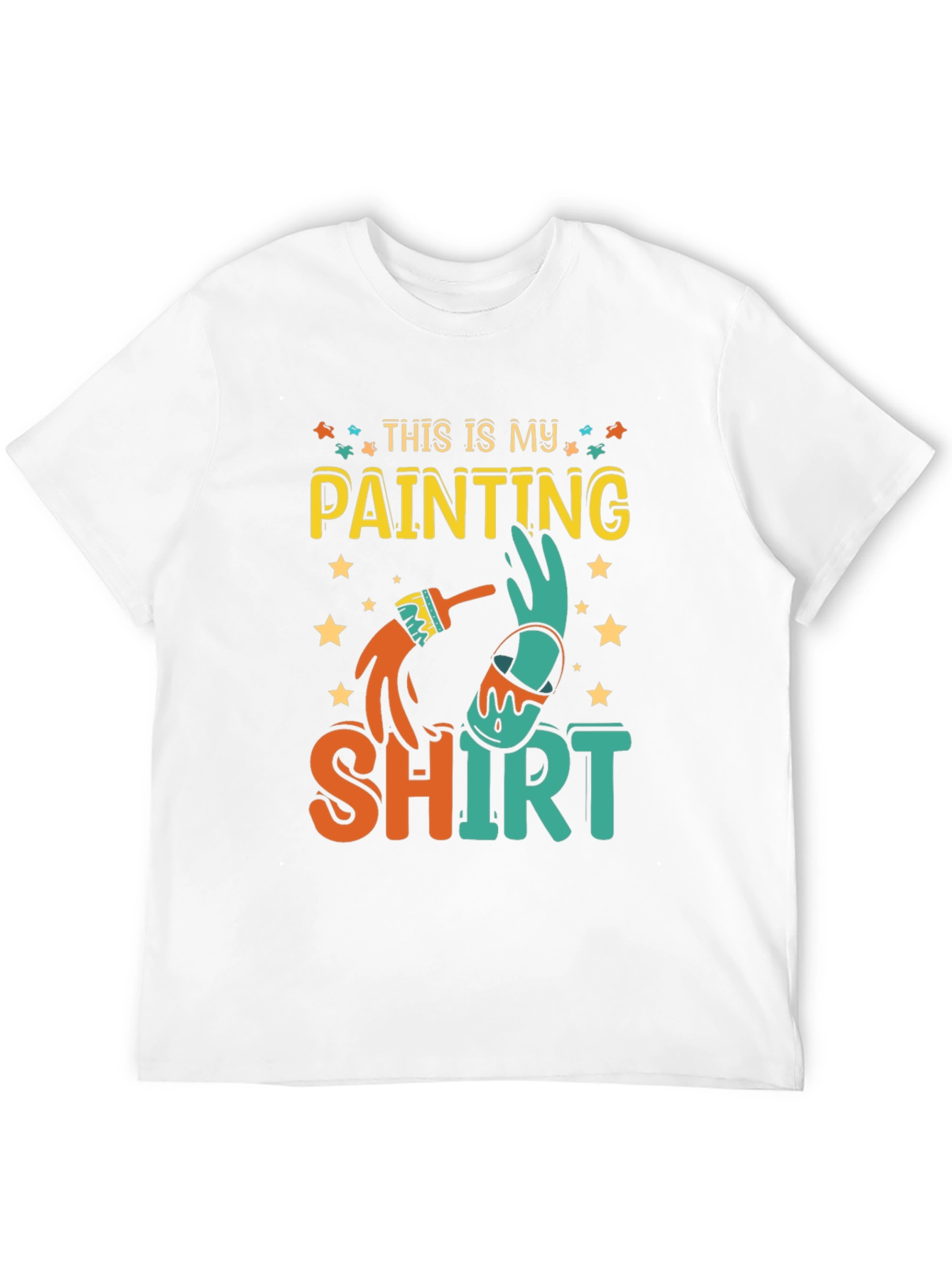 Camiseta Divertida: ¡Esta es mi Camiseta de Pintar!
