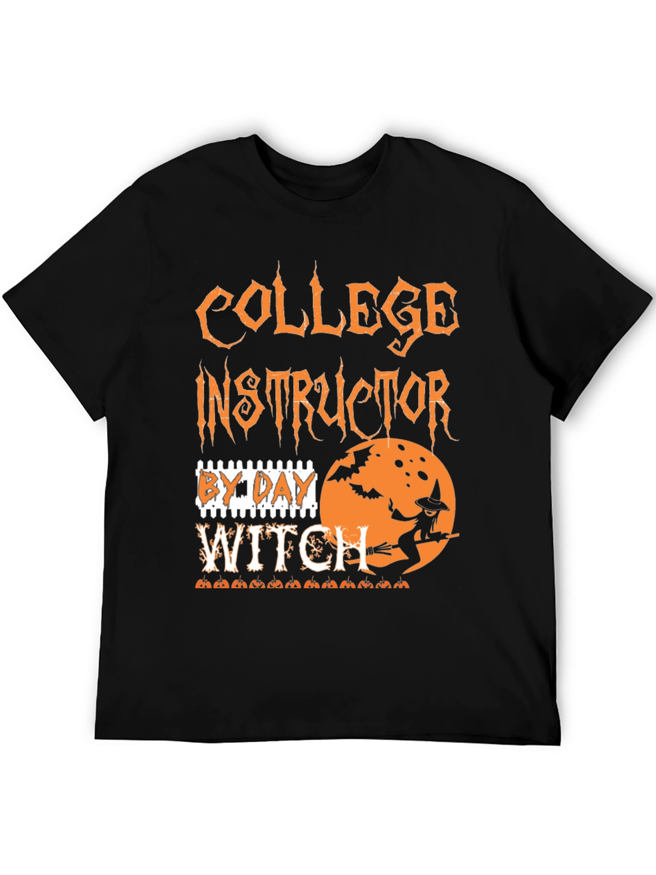Camiseta Halloween Instructor de Universidad Bruja
