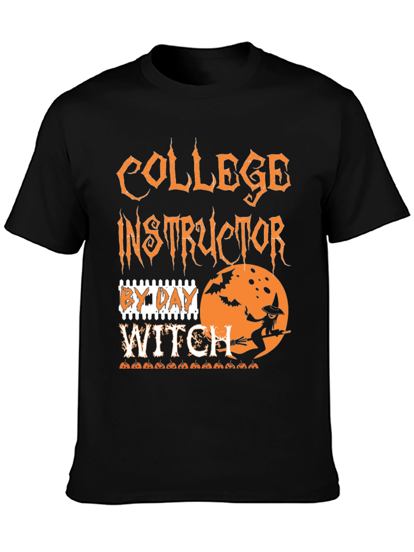 Camiseta Halloween Instructor de Universidad Bruja