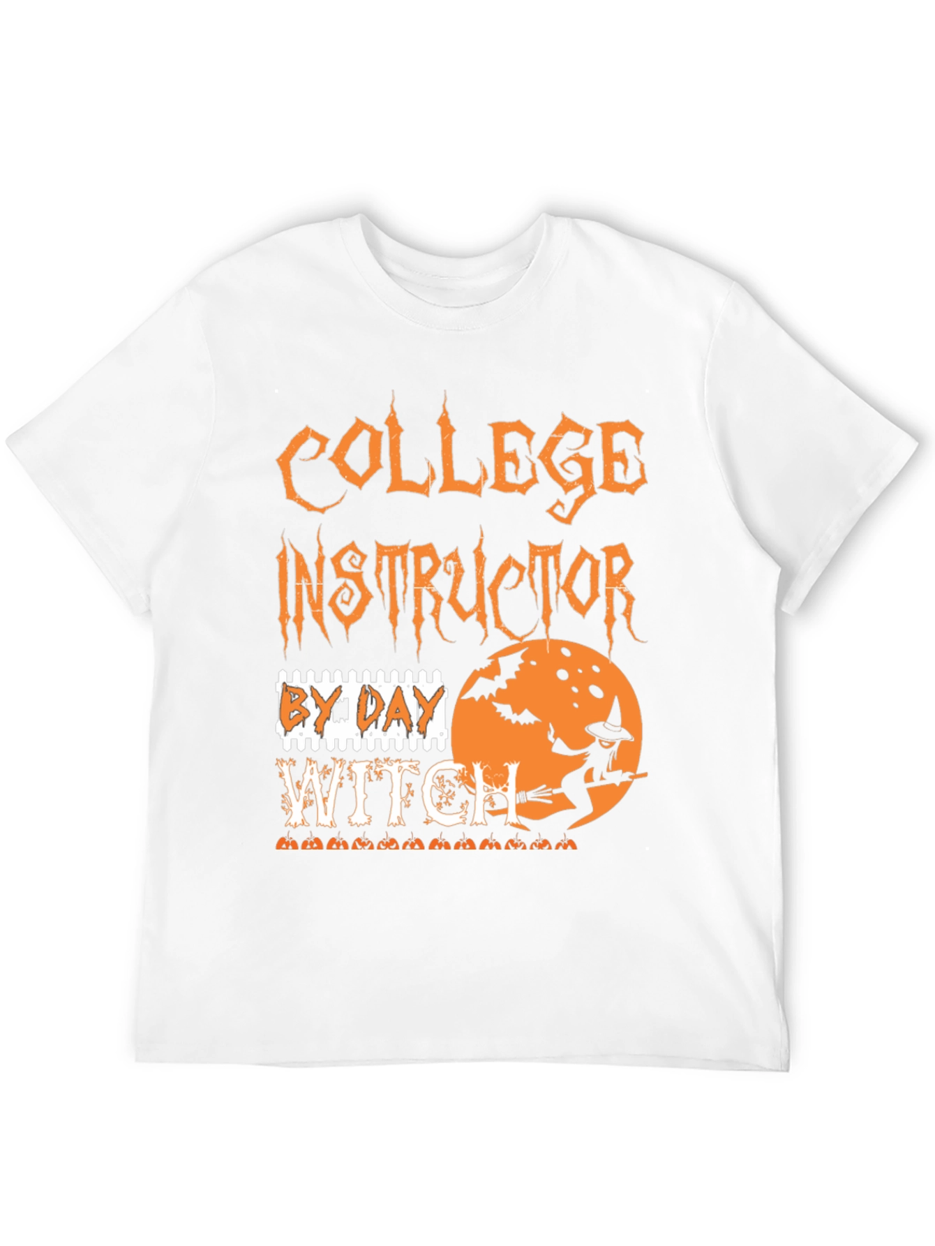 Camiseta Halloween Instructor de Universidad Bruja