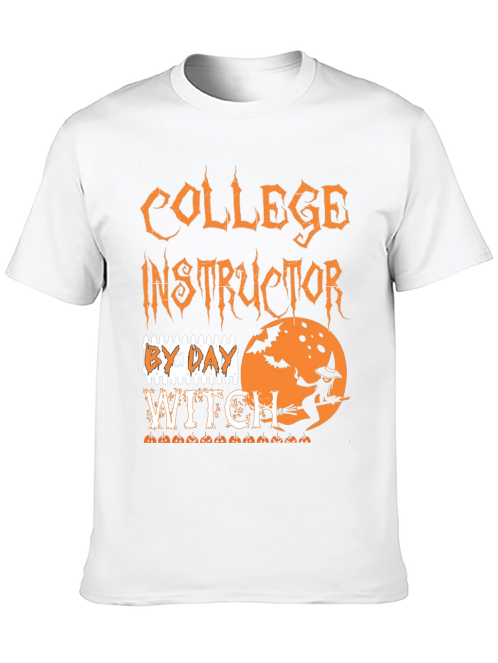 Camiseta Halloween Instructor de Universidad Bruja