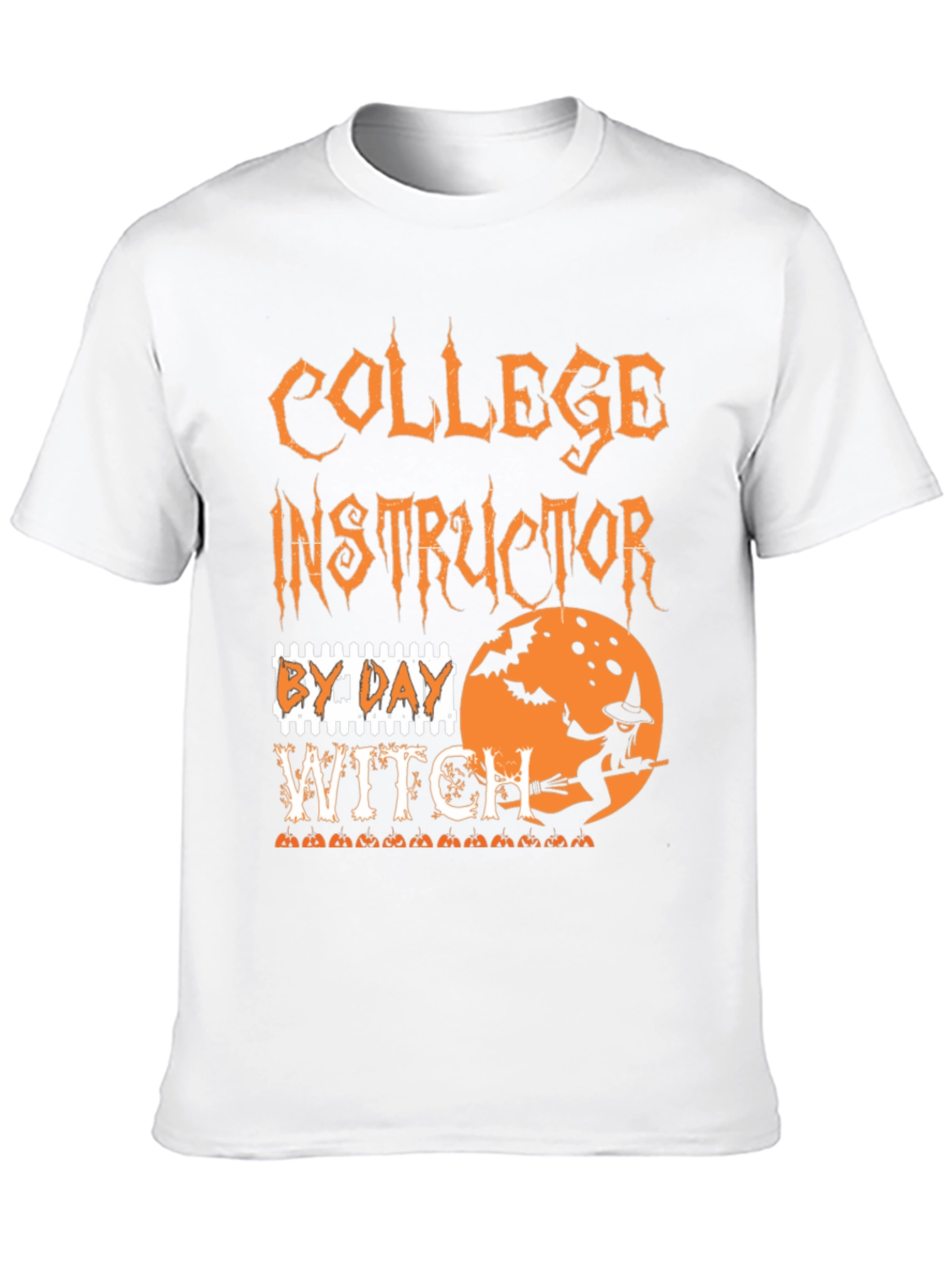 Camiseta Halloween Instructor de Universidad Bruja