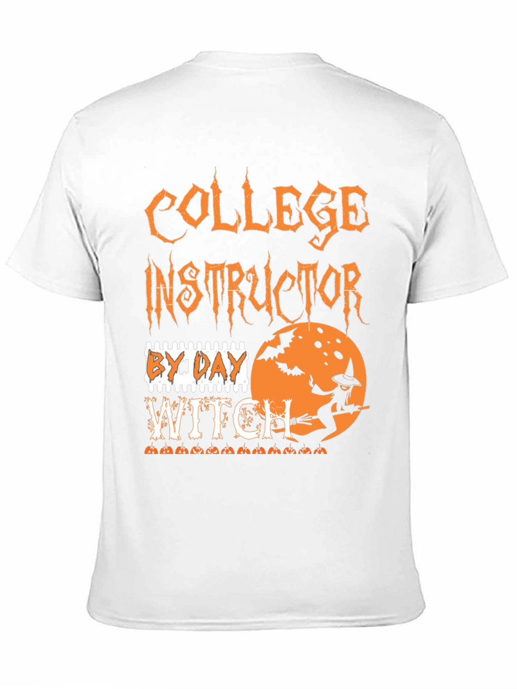 Camiseta Halloween Instructor de Universidad Bruja
