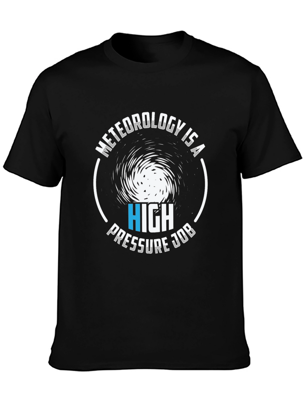 Camiseta Meteorología Presión Alta Trabajo