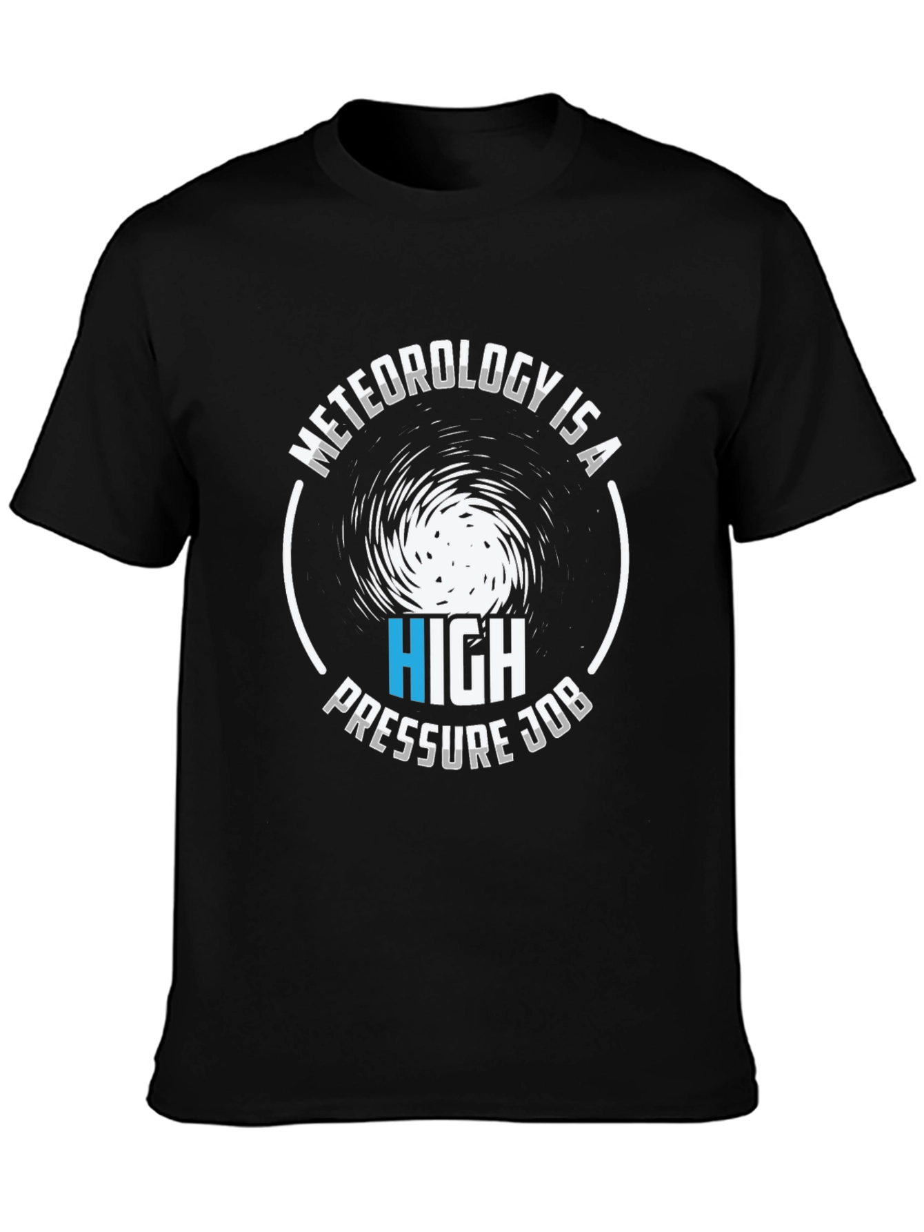 Camiseta Meteorología Presión Alta Trabajo