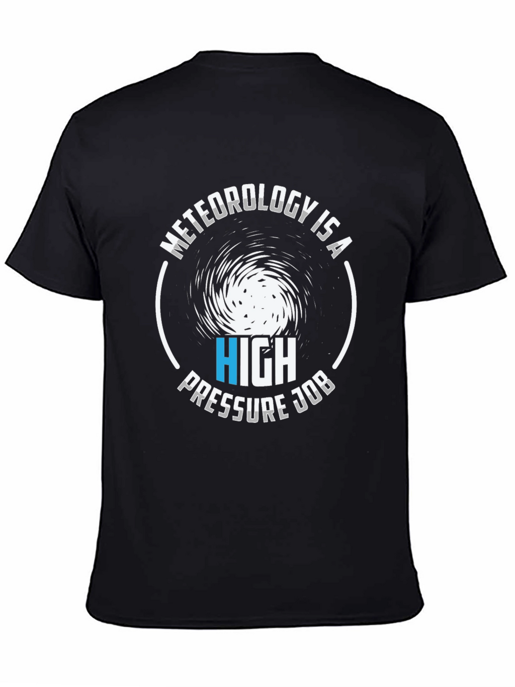 Camiseta Meteorología Presión Alta Trabajo