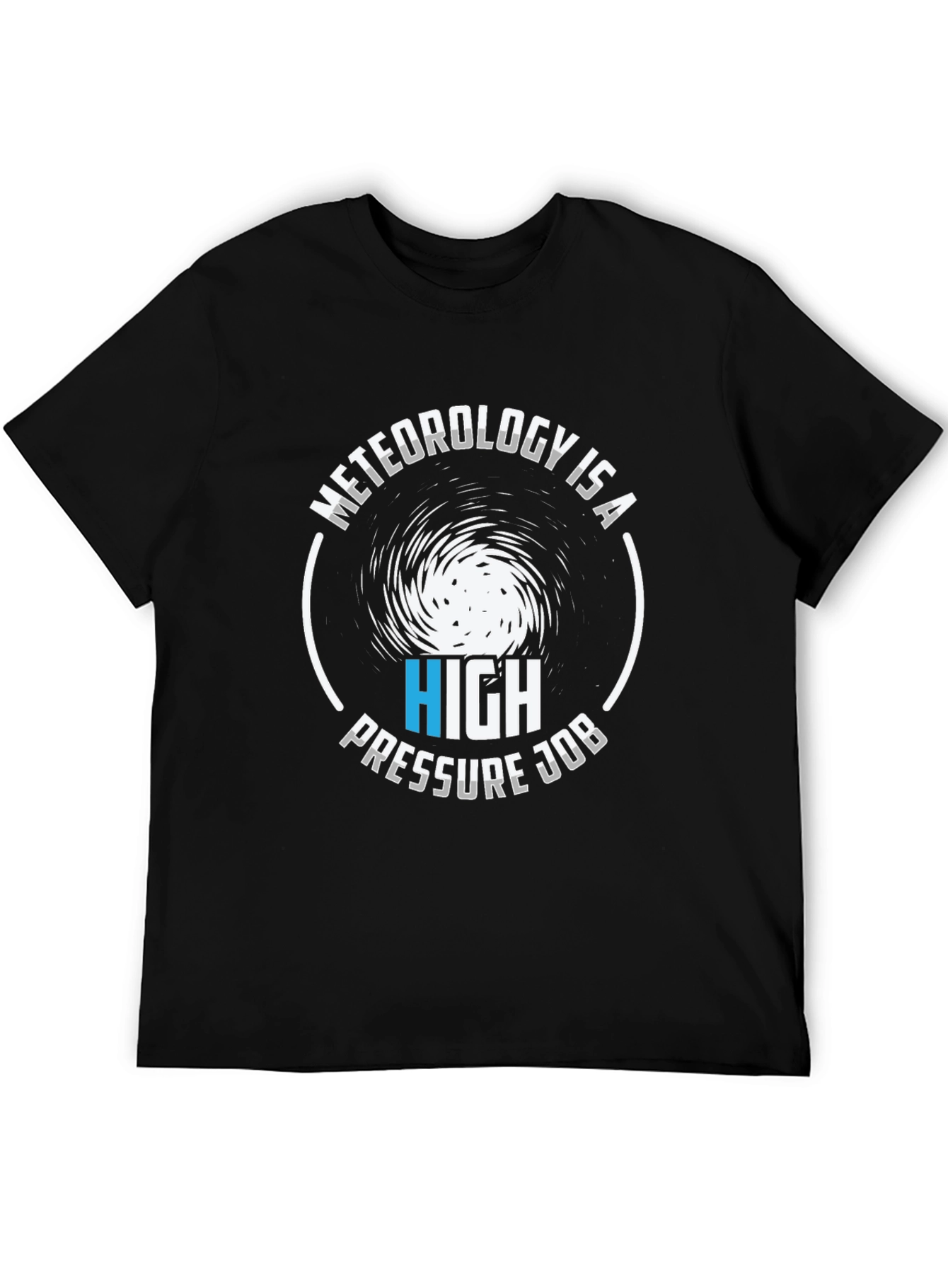 Camiseta Meteorología Presión Alta Trabajo