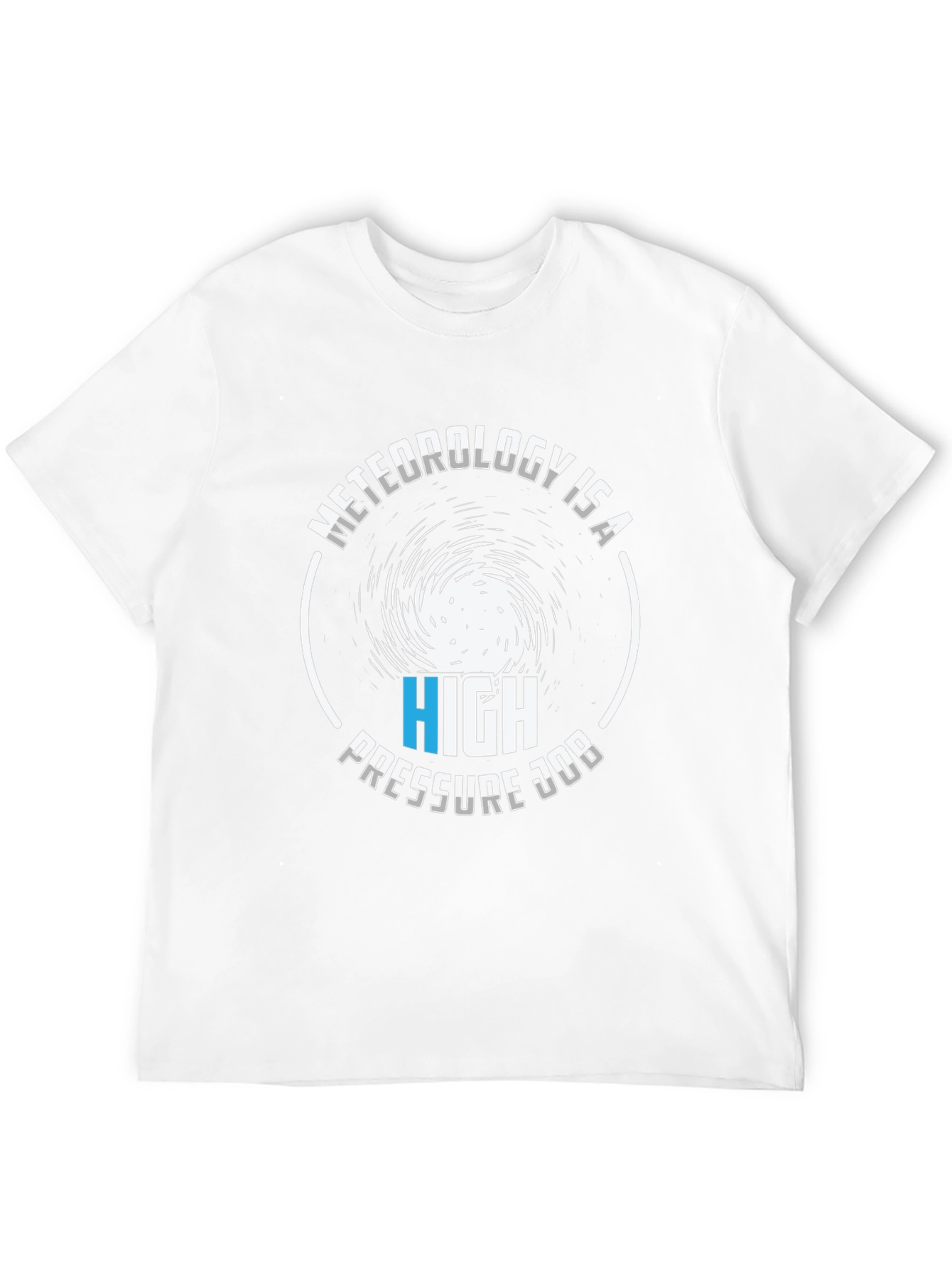 Camiseta Meteorología Presión Alta Trabajo