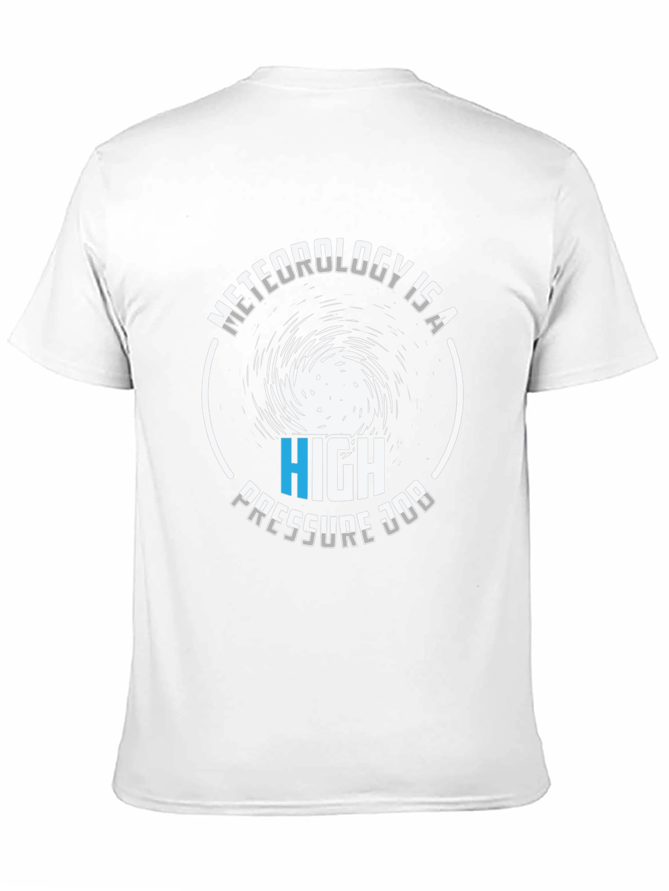 Camiseta Meteorología Presión Alta Trabajo