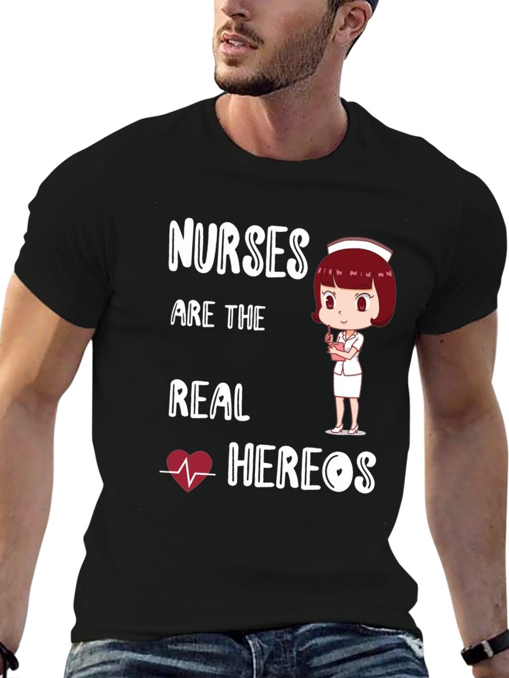 Camiseta Enfermeras Héroes Reales