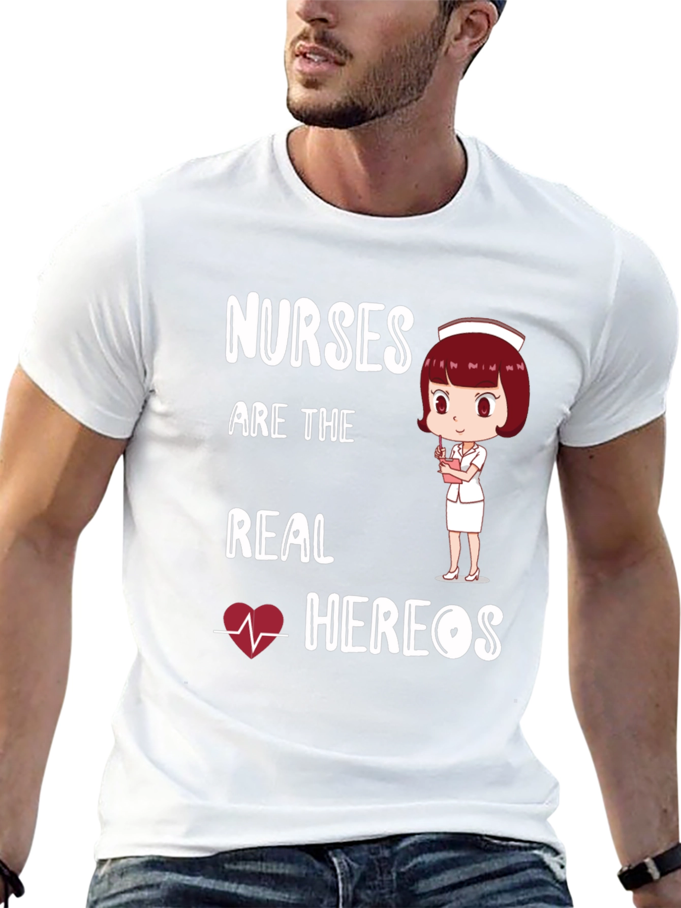 Camiseta Enfermeras Héroes Reales
