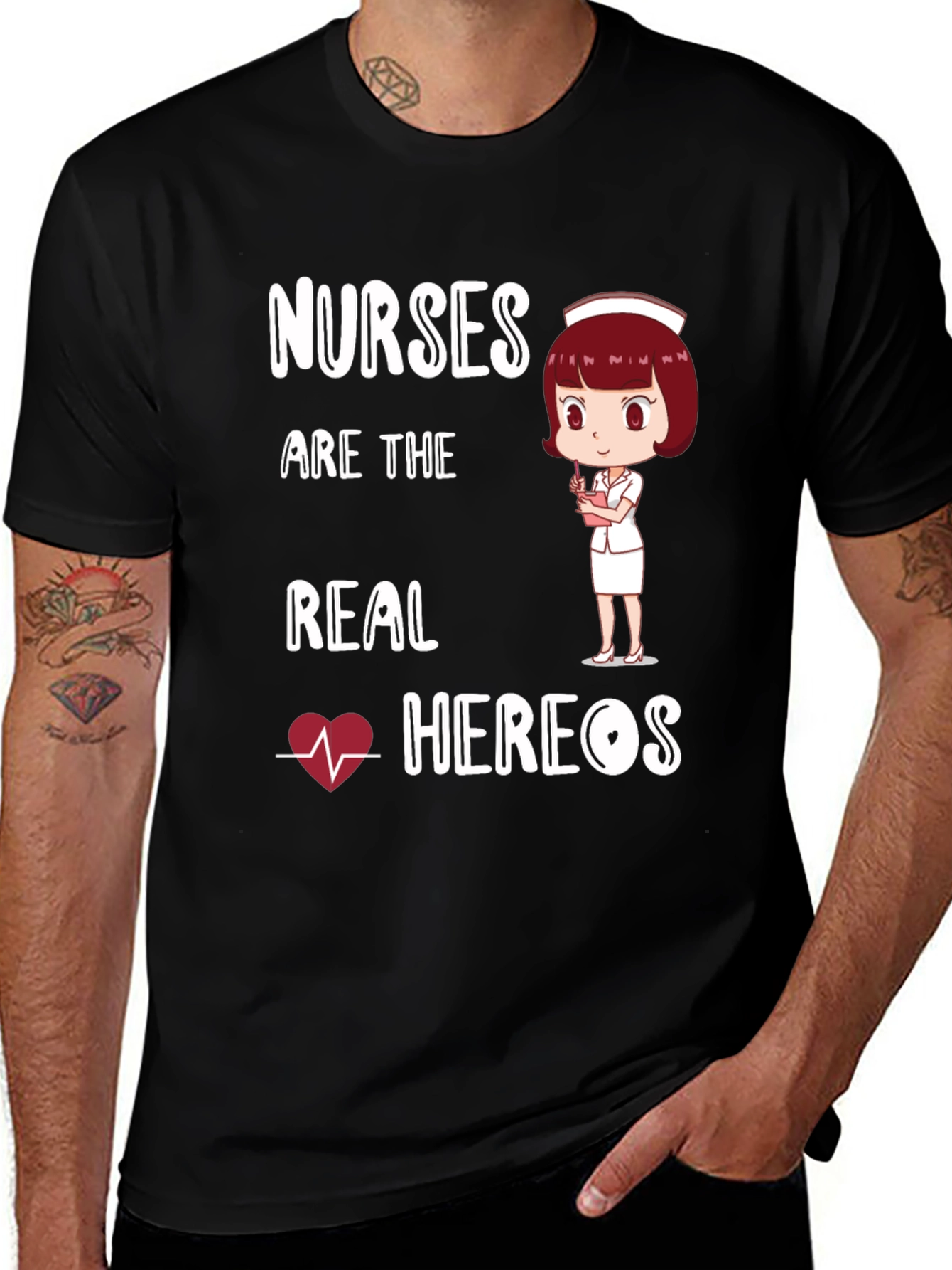 Camiseta Enfermeras Héroes Reales