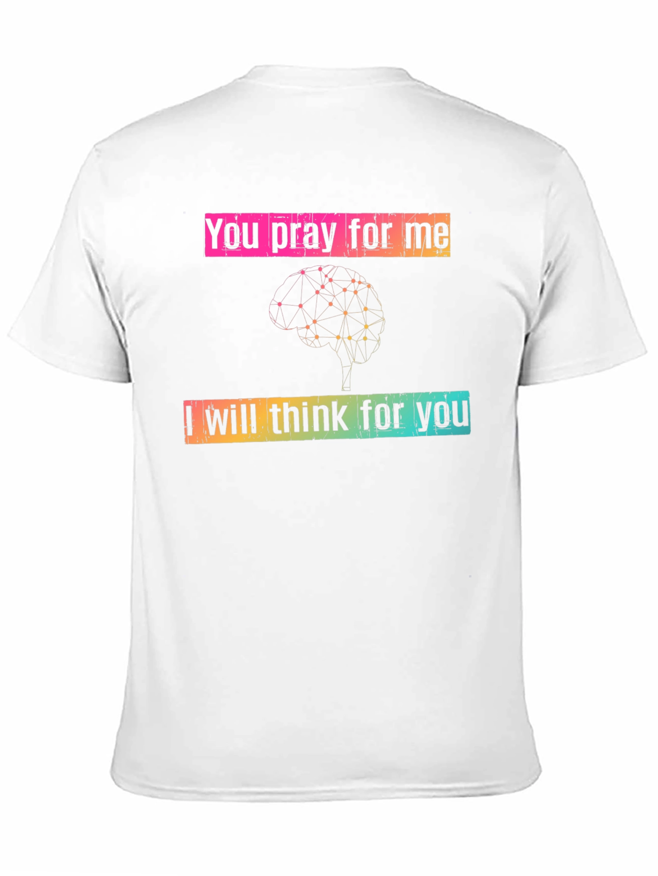 Camiseta con Diseño Cerebral - Piensa por Mí