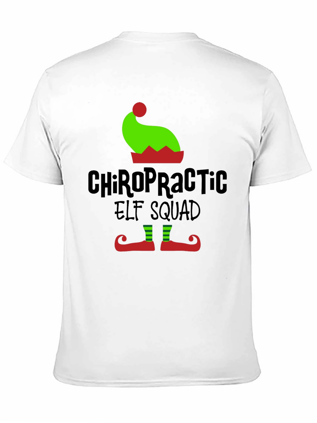 Camiseta Navideña Chiropractic Elf Squad