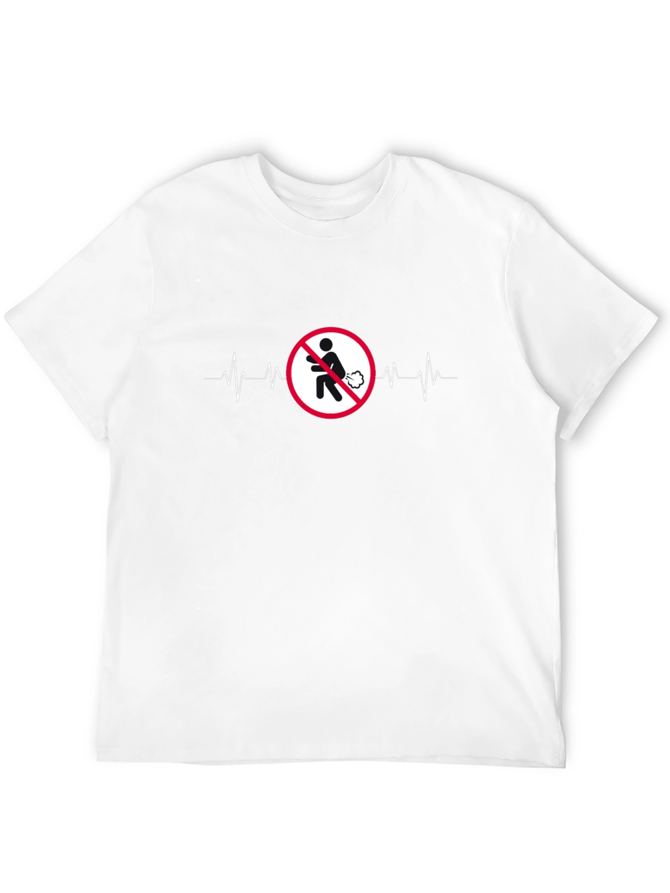 Camiseta Hombre - Prohibido Flatulencias - Humor