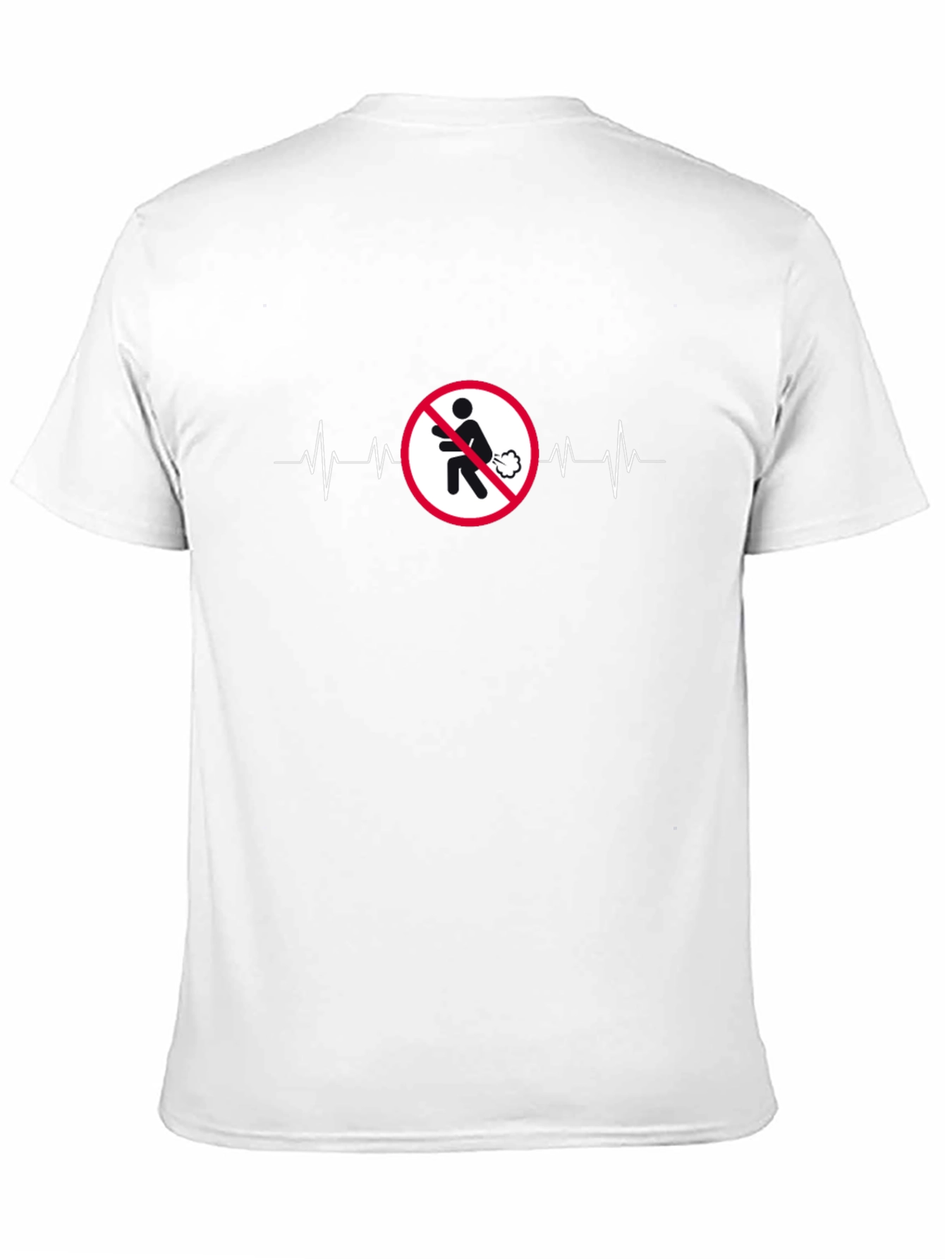 Camiseta Hombre - Prohibido Flatulencias - Humor