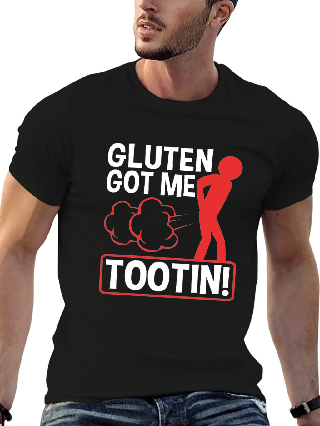 Camiseta Gluten Got Me Tootin!