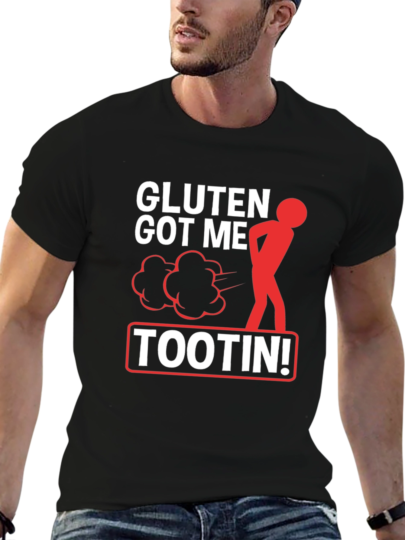 Camiseta Gluten Got Me Tootin!