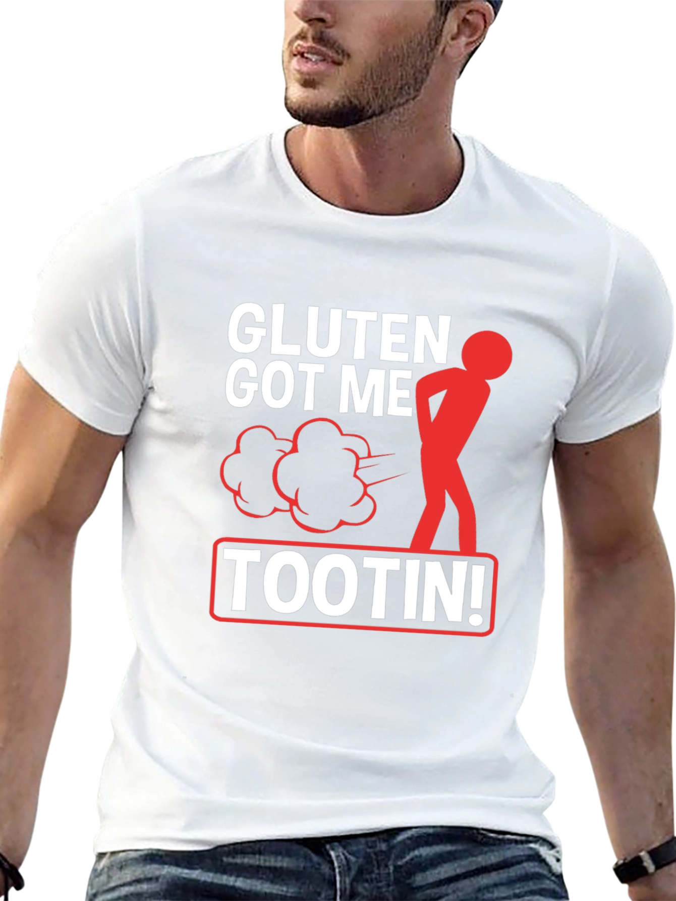 Camiseta Gluten Got Me Tootin!