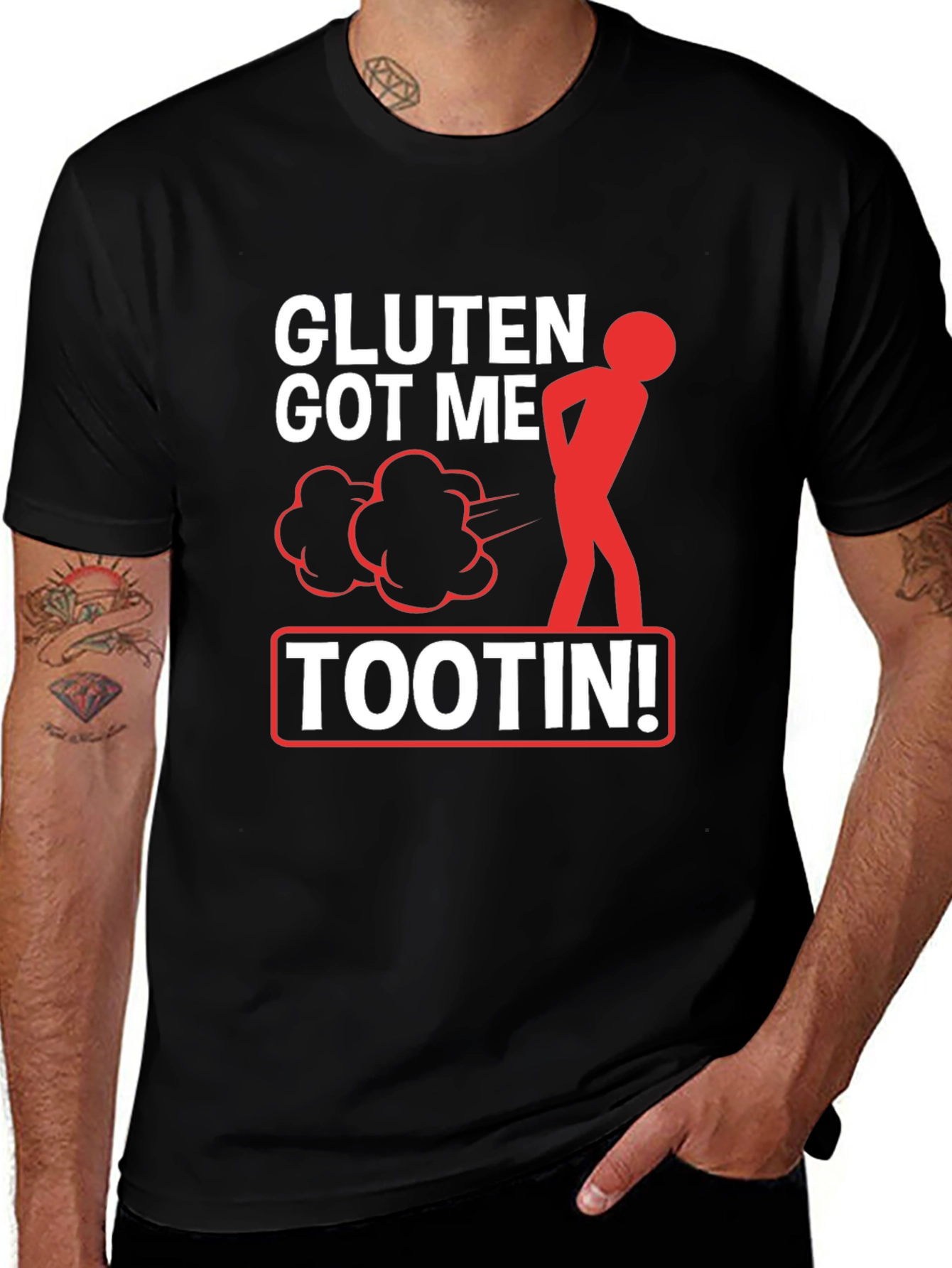 Camiseta Gluten Got Me Tootin!