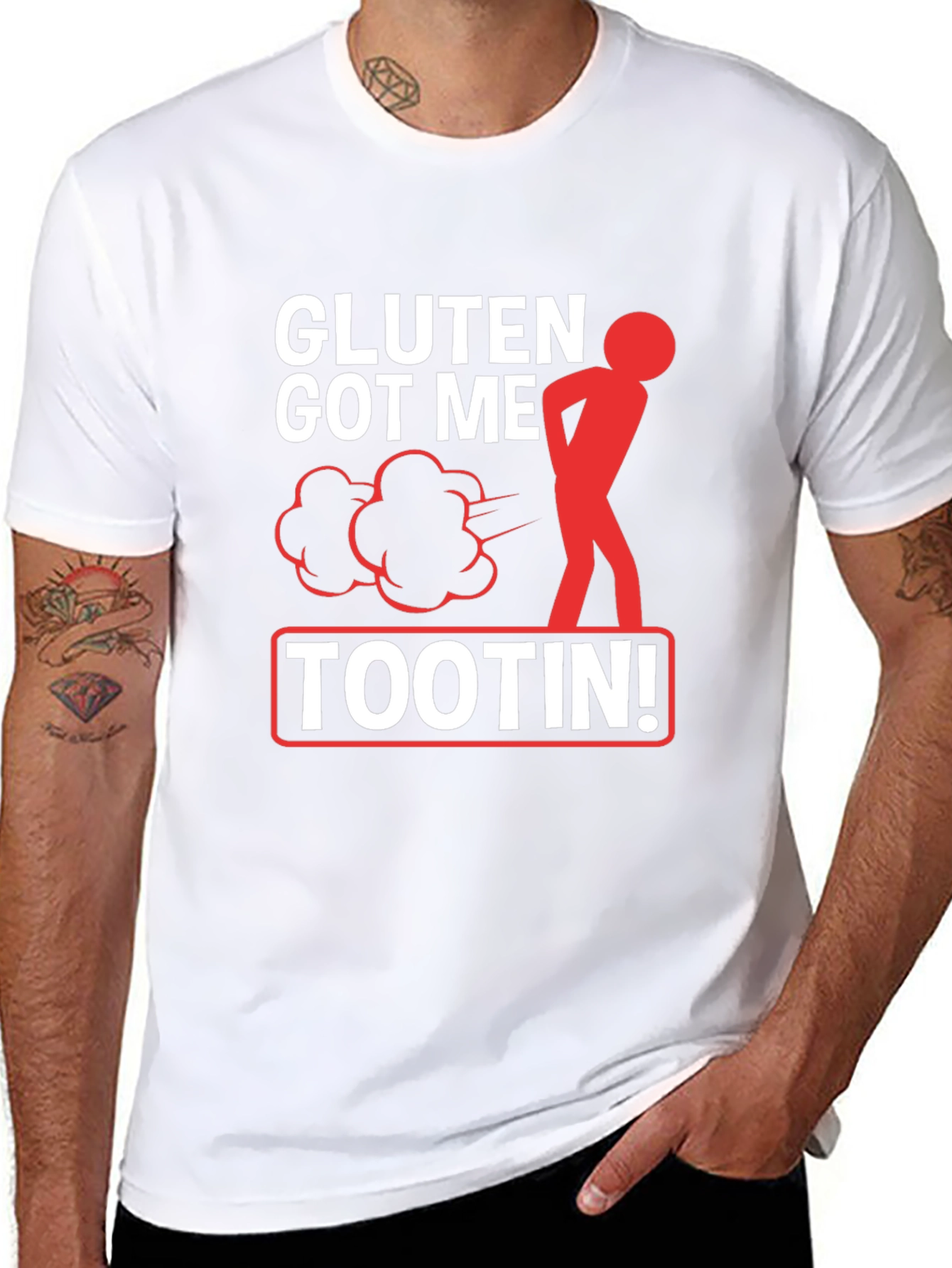 Camiseta Gluten Got Me Tootin!