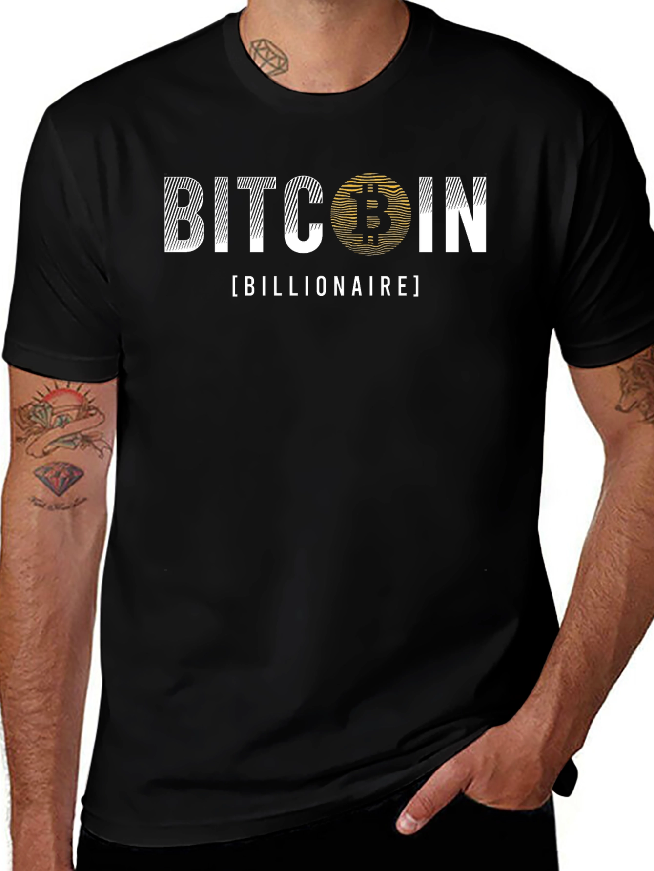Camiseta Bitcoin Billionaire - Diseño Exclusivo