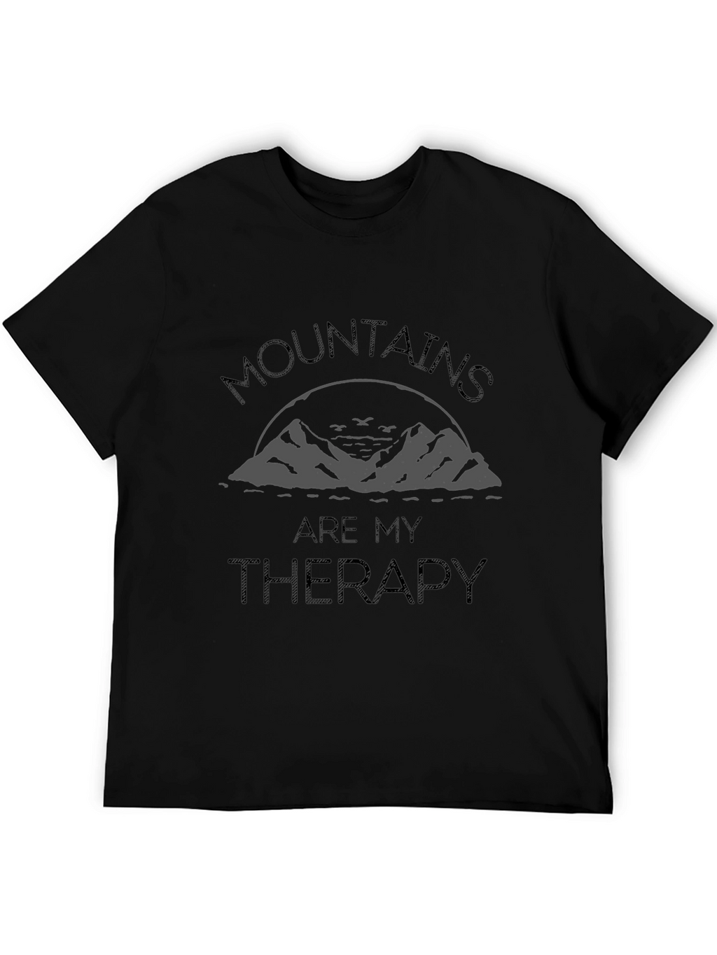 Camiseta Hombre Montañas Terapia